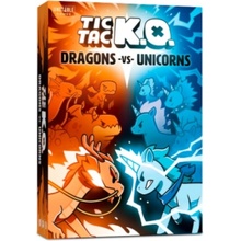 TeeTurtle Tic Tac KO Dragons VS Unicorns