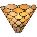 Endon Lighting 64302 - Настенно осветително тяло Tiffany PEARL 1xE14/40W/230V (EN0309)