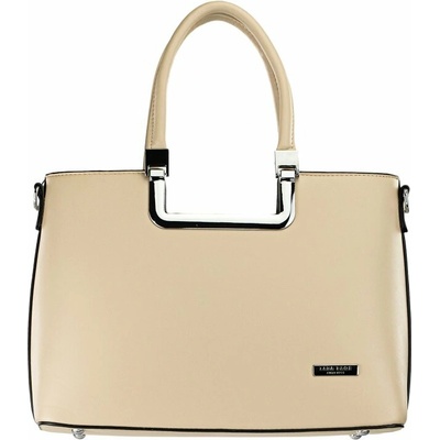 CLAIRE dámska koženková kabelka taupe