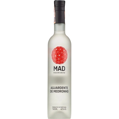 MAD Aguardente Bio de Medronho 42% 0,5 l (čistá fľaša)