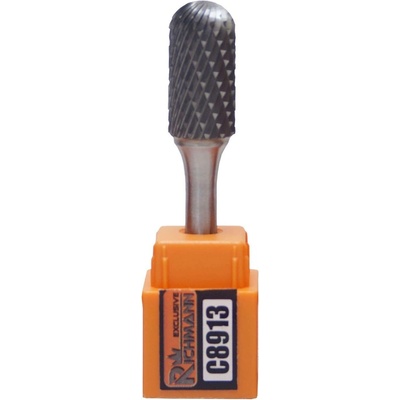 RICHMANN Kolíková fréza do kovu, stopka 6 mm | válcová kulatá 8x20 mm