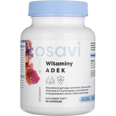 Osavi ADEK Vitamins 60 kapsúl