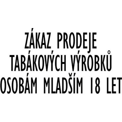 Zákaz prodeje tabákových výrobků osobám mladším 18 let