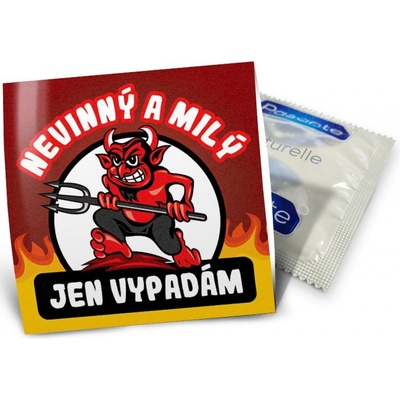 Nekupto Vtipný kondom Nevinný a milý jen vypadám 1 ks