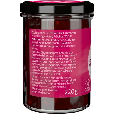 Xucker Malinový džem 220 g