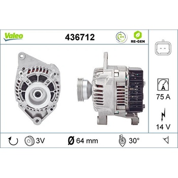 generátor VALEO 436712