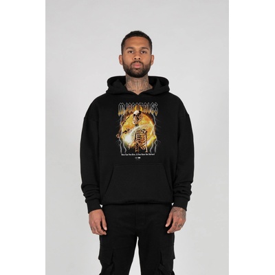 Urban Classics Суичър HELLRIDE V. 1 Heavy Hoody Oversized Essentials V. 4 black XXLUB-MJG11528-00007 - Бял, размер M