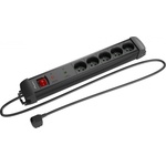 Lanberg 5 Plug 5 m Switch (SP1-05E-0500-BK)