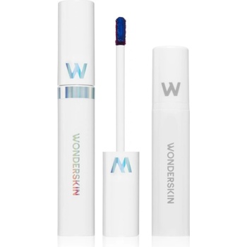 WONDERSKIN Wonder Blading Lip Stain Kit белещо се червило + активатор цвят First Kiss 4ml