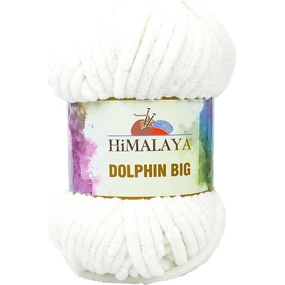 Himalaya příze Dolphin Big 76701 bílá