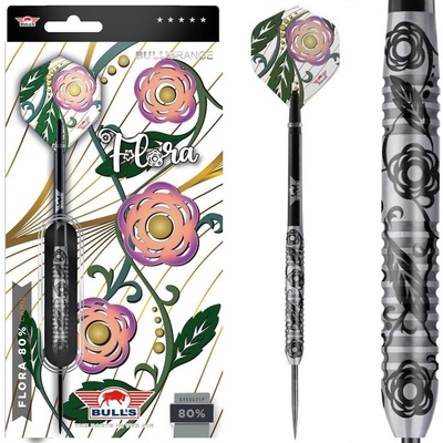 Bull's steel šípky Flora Camil 27g