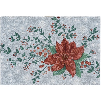 SCANquilt prostírání motivvánoční hvězda červenozelená 30x45cm – Zboží Dáma