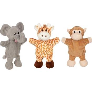 Goki Кукла за ръка Goki - Жираф, маймунка, слонче, асортимент (50960)