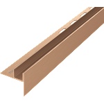  Mexen Line-B листа спадна за стъкло 120 см дясна, матирана мед - 186504120R (186504120R)