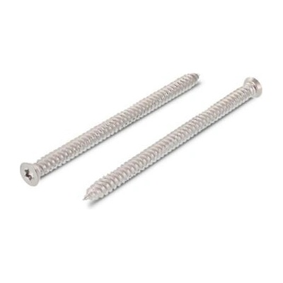 Kotevní šroub plochá hl. T 7,5 x 120 A2 - Balení 100 ks – Sleviste.cz