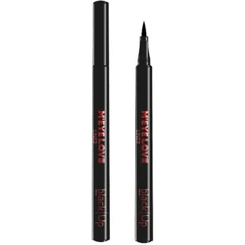 Black Up M’eye Love Waterproof Precise Очна линия с гел молив черна 1 g