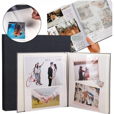 Fotoalbum tradiční Zaxer textilní, 20 listů, 32x33 cm