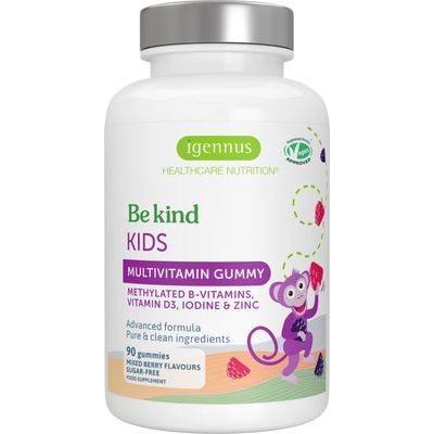 Igennus Be kind Kids Multivitamin Gummies - 90 гумени бонбони