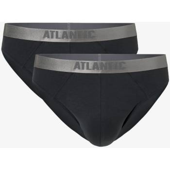 Atlantic Мъжки слипове от памук пима ATLANTIC 2Pack Atlantic | Siv | МЪЖЕ | S