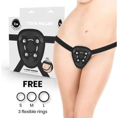 Cock Miller Adjustable Harness And Rings