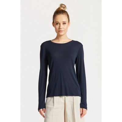 Gant SLIM LIGHTWEIGHT LS T SHIRT EVENING BLUE