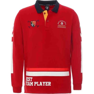 Grand Polo Club Мъжка блуза gpc - 23510803 (264400_Червен)