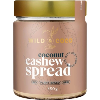 Wild & Coco Kokosová nátierka kešu kokosová nátierka s orechmi 150 g