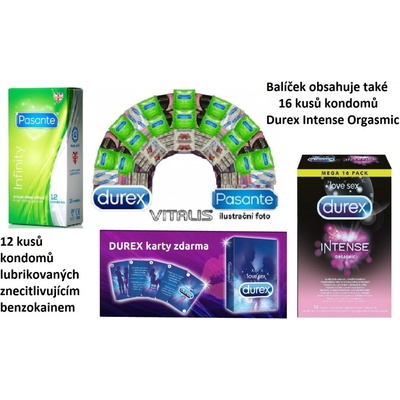 Speciální Durex balíček 60 ks