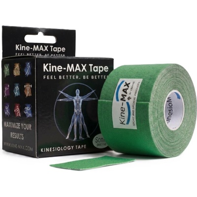 Kine-MAX Tape Classic Profesionální kinesiologický tejp zelený 5 cm × 5 m