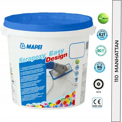 Mapei Kerapoxy Easy Design 3 kg Manhattan – Sleviste.cz