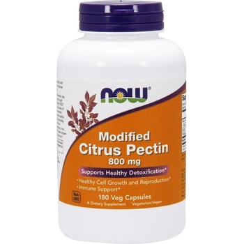 NOW Foods NOW Modified Citrus Pectin citrusový pektin 800 mg 180 rostlinných kapsúl