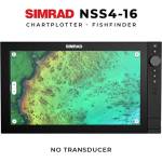 Simrad Сонар/GPS Simrad NSS 4 16″ Комбо без сонда (000-16019-001) Сонар за риболов