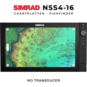 Simrad Сонар/GPS Simrad NSS 4 16″ Комбо без сонда (000-16019-001) Сонар за риболов
