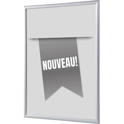 Jansen Display Set klaprámu A1, Novinka, šedý, francouzština, 625 x 872 mm