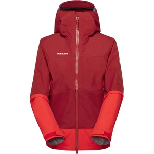 Mammut Дамско водоустойчиво яке Mammut Women's Alto Guide Hardshell Hooded Jacket Waterproof jacket - Dark Mammut Red / Mammut Red - размер XS (102-5104-0111)