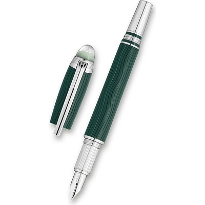 Montblanc StarWalker PolarGreen Precious Resin plnicí pero hrot F 132901