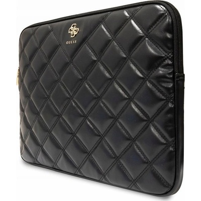 Guess Sleeve taška GUCS14ZPSQSSGK 14 černá Quilted 4G černá