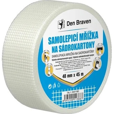 Den Braven samolepiaca mriežka na sadrokartóny 48 mm x 90 m B4512BD