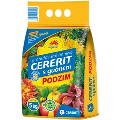 Nohel garden Hnojivo CERERIT ORGAMIN podzimní s guánem 5 kg