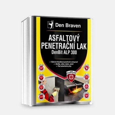 Den Braven asfaltový penetrační lak ALP300 4 kg