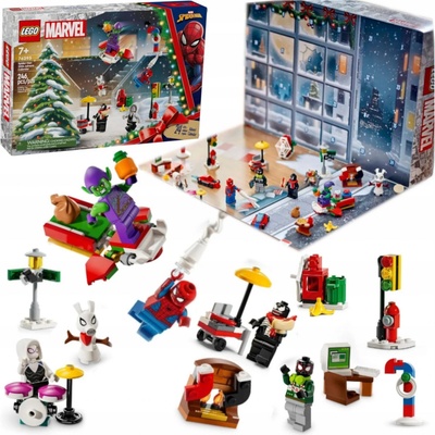 LEGO® Marvel 76293 Adventný kalendár Spider-Man 2024 5702017590035