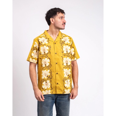 Patagonia Tidal Threads Camp pánska košel'a Future Flowers honey gold