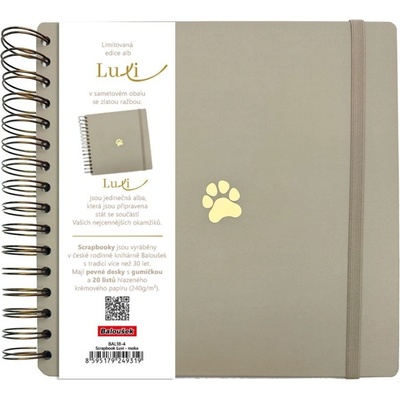 Scrapbook Luxi lamino moka