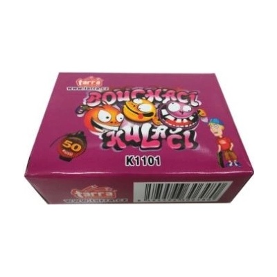 Bouchací kuličky mala krabička kuliček 50 ks