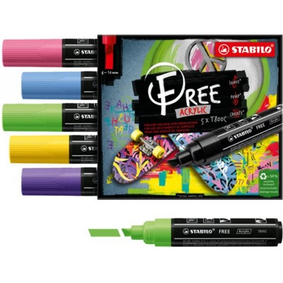 Stabilo T800C Seaside 5 ks