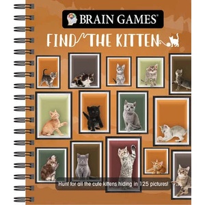 Brain Games - Find the Kitten: Hunt for All the Cute Kittens Hiding in 125 Pictures! | Brain Games (ISBN: 9781639382149)