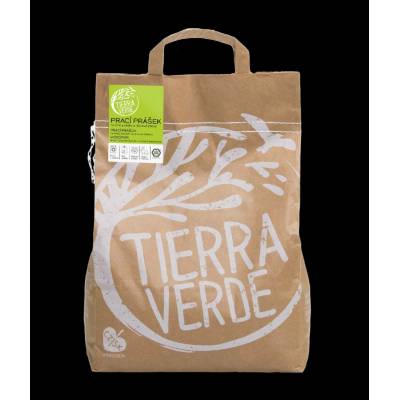 Tierra Verde prášek na bílé prádlo a látkové pleny pytel 5 kg