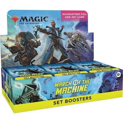 Magic The Gathering: March of the Machine Set Booster Display (30 Boosters)