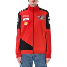 Ducati mikina na zips TEAM DUCATI Corse červená čierna