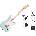 Squier Sonic Stratocaster HT H MN Premium SET Sonic Blue Електрическа китара